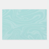 Farbiges Meerglas Geschenkpapier Set (Vorderseite 2)