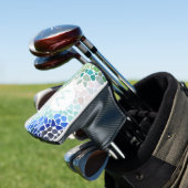 Farbiges Meerglas Golf Headcover (In Situ)