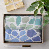 Farbiges Meerglas Seidenpapier (Geschenk)