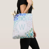 Farbiges Meerglas Tasche (Von Nahem)