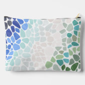 Farbiges Meerglas Zubehörtasche (Rückseite)