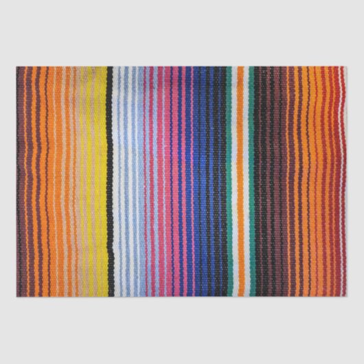 Farbiges mexikanisches Fiesta-Design Seidenpapier (Vorderseite)