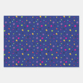 Farbiges mexikanisches Fiesta-Muster Geschenkpapier Set (Vorderseite 2)