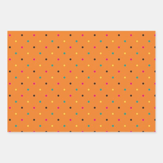 Farbiges mexikanisches Fiesta-Muster Geschenkpapier Set (Vorderseite 3)