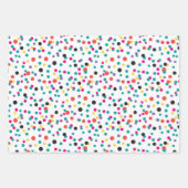 Farbiges mexikanisches Fiesta-Muster Geschenkpapier Set (Vorderseite)