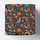 Farbiges mexikanisches Muster Geschenkschachtel (Oben)