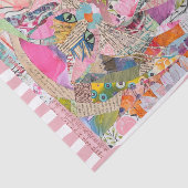 Farbiges Mischmedienpapier Art Cat Tissue Paper Seidenpapier (Ausschnitt)