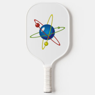 Farbiges Modell des Atom-Pickleball-Paddels Pickleball Schläger