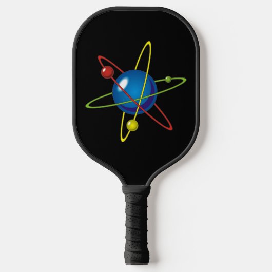 Farbiges Modell des Atom Pickleball Schläger (Vorderseite)