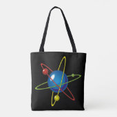 Farbiges Modell des Atom Tasche (Rückseite)