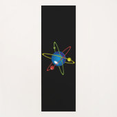 Farbiges Modell des Atom Yogamatte (Vorderseite)