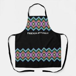 Farbiges modernes Design Schürze