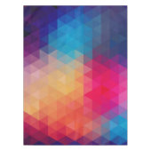 Farbiges modernes geometrisches Muster Tischdecke (Vorderseite)