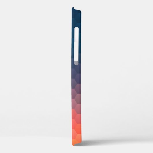 Farbiges Mosaik. Hintergrund des geometrischen Hip Case-Mate iPhone Hülle (Rückseite / Links)