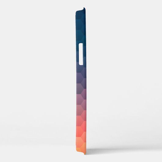 Farbiges Mosaik. Hintergrund des geometrischen Hip Case-Mate iPhone Hülle (Rückseite / Rechts)