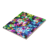 Farbiges Mosaikfliesen Geometrisches Muster Fliese (Seite)