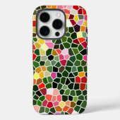 Farbiges Mosaikmuster Case-Mate iPhone Hülle (Rückseite)