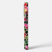 Farbiges Mosaikmuster Case-Mate iPhone Hülle (Rückseite / Links)