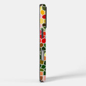 Farbiges Mosaikmuster Case-Mate iPhone Hülle (Rückseite / Rechts)