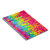 Farbiges Mosaikmuster Notizblock (Rechte Seite)