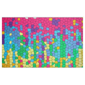 Farbiges Mosaikmuster Stoff (Fat Quarter (45,7 x 55,9 cm))