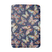 Farbiges Mosaikschmetterlingsmuster Badematte (Vorderseite Vertikal)