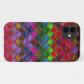 Farbiges Mosaikwellenmuster #4 Case-Mate iPhone Hülle (Rückseite (Horizontal))