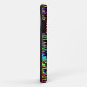 Farbiges Mosaikwellenmuster Case-Mate iPhone Hülle (Hinten/Rechts)