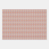 Farbiges Mosaikwrapping Paper, Flachblatt Set 3 Geschenkpapier Set (Vorderseite 2)