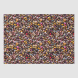 Farbiges Muscheln Foto Wiederholung Muster Seidenpapier