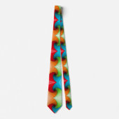 Farbiges Muster anpassen Krawatte (Vorderseite)
