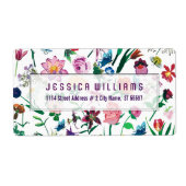 Farbiges Muster aus Blume (Vorne)