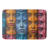 Farbiges Muster Badematte (Vorderseite)