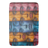 Farbiges Muster Badematte (Vorderseite Vertikal)