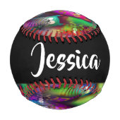 Farbiges Muster Baseball (Vorderseite)