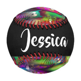 Farbiges Muster Baseball