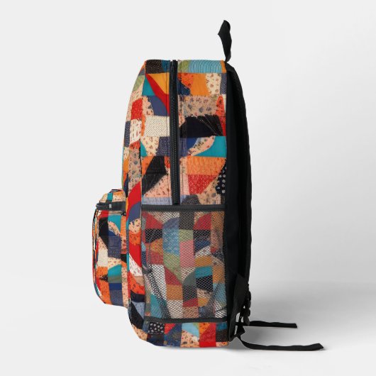 Farbiges Muster Bedruckter Rucksack (Rechts)