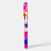 Farbiges Muster Case-Mate iPhone Hülle (Rückseite / Links)