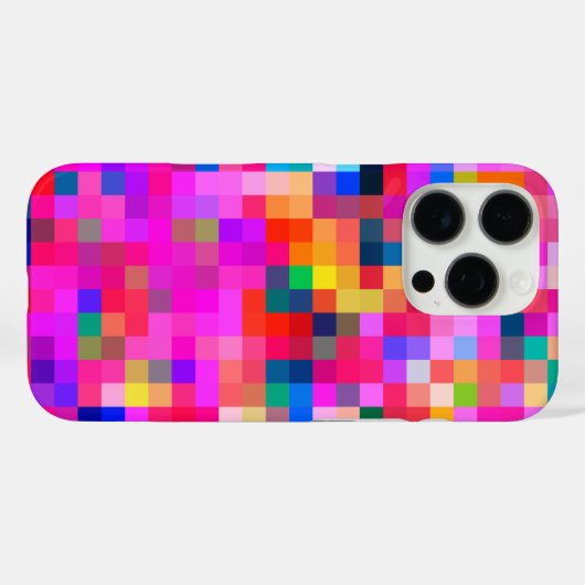 Farbiges Muster Case-Mate iPhone Hülle (Rückseite (Horizontal))