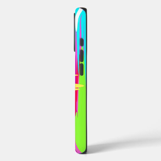 Farbiges Muster Case-Mate iPhone Hülle (Rückseite / Links)