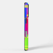 Farbiges Muster Case-Mate iPhone Hülle (Rückseite / Rechts)