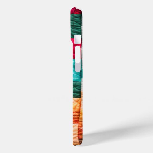 Farbiges Muster Case-Mate iPhone Hülle (Rückseite / Links)