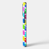 Farbiges Muster Case-Mate iPhone Hülle (Rückseite / Links)