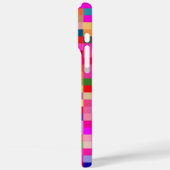 Farbiges Muster Case-Mate iPhone Hülle (Rückseite / Links)