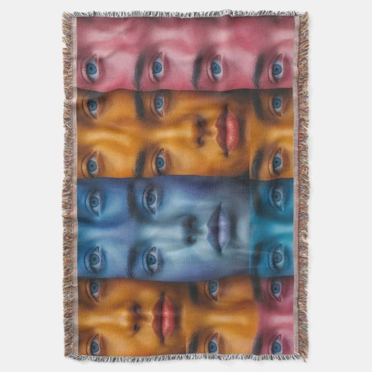 Farbiges Muster Decke (Vorderseite Vertikal)