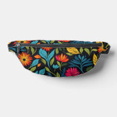 Farbiges Muster der Blume Bauchtasche (Ablage )