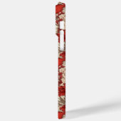 Farbiges Muster der Blume Case-Mate iPhone Hülle (Rückseite / Links)