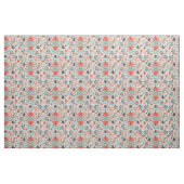 Farbiges Muster der Blume der Volkskunst Stoff (Fat Quarter (45,7 x 55,9 cm))