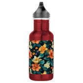 Farbiges Muster der Blume Edelstahlflasche (Rechts)