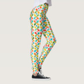 Farbiges Muster der Blume Leggings (Rechts)